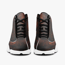 Load image into Gallery viewer, High-Top Leather Basketball Sneakers - Black