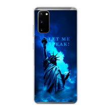 Load image into Gallery viewer, Lady Liberty Back Printed Transparent Soft Phone Case