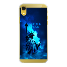Load image into Gallery viewer, Lady Liberty Back Printed Transparent Hard Phone Case
