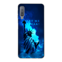 Load image into Gallery viewer, Lady Liberty Back Printed Transparent Soft Phone Case