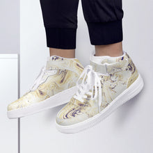 Load image into Gallery viewer, High-Top Leather Sports Sneakers