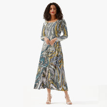 Charger l'image dans la galerie, Women’s Long-Sleeve One-piece Dress