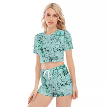 Load image into Gallery viewer, women T-shirt Shorts Suit