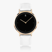 Carregar imagem no visualizador da galeria, Ultra-Thin Leather Strap Quartz Watch (Rose Gold)