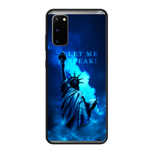 Load image into Gallery viewer, Lady Liberty Back Printed Black Soft Phone Case