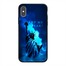 Load image into Gallery viewer, Lady Liberty Back Printed Black Soft Phone Case