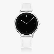 Carregar imagem no visualizador da galeria, Ultra-Thin Leather Strap Quartz Watch (Silver)