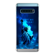 Load image into Gallery viewer, Lady Liberty Back Printed Transparent Hard Phone Case