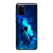 Load image into Gallery viewer, Lady Liberty Back Printed Black Soft Phone Case
