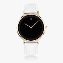 Carregar imagem no visualizador da galeria, Ultra-Thin Leather Strap Quartz Watch (Rose Gold)