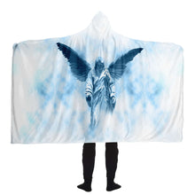 Load image into Gallery viewer, Unisex Hooded Blanket