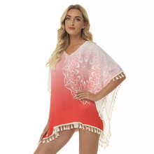 Load image into Gallery viewer, Square Fringed Shawl