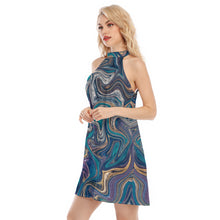 Load image into Gallery viewer, Dress With Neck Tie