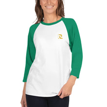 Load image into Gallery viewer, 3/4 sleeve raglan shirt