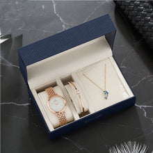 Load image into Gallery viewer, Watch &amp; Jewelry Set For Women (Earrings, Ring, Necklace, Bracelet)
