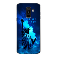 Carregar imagem no visualizador da galeria, Lady Liberty Back Printed Transparent Soft Phone Case
