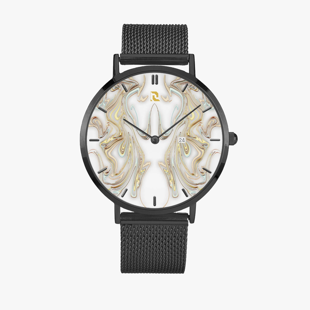 Stainless Steel Perpetual Calendar Quartz Watch (With Indicators)
