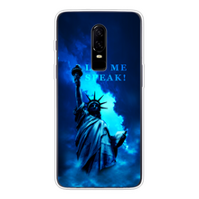 Load image into Gallery viewer, Lady Liberty Back Printed Transparent Soft Phone Case
