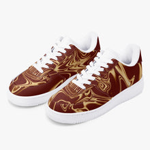 Load image into Gallery viewer, Low-Top Leather Sports Sneakers
