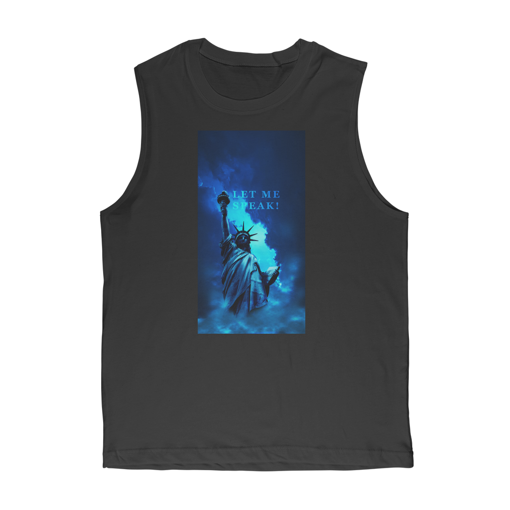 Lady Liberty Premium Adult Muscle Top