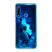 Load image into Gallery viewer, Lady Liberty Back Printed Transparent Soft Phone Case
