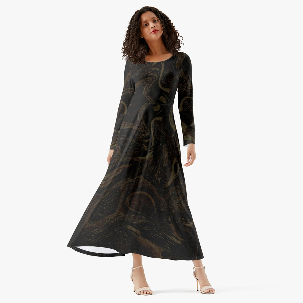 Women’s Long-Sleeve One-piece Dress