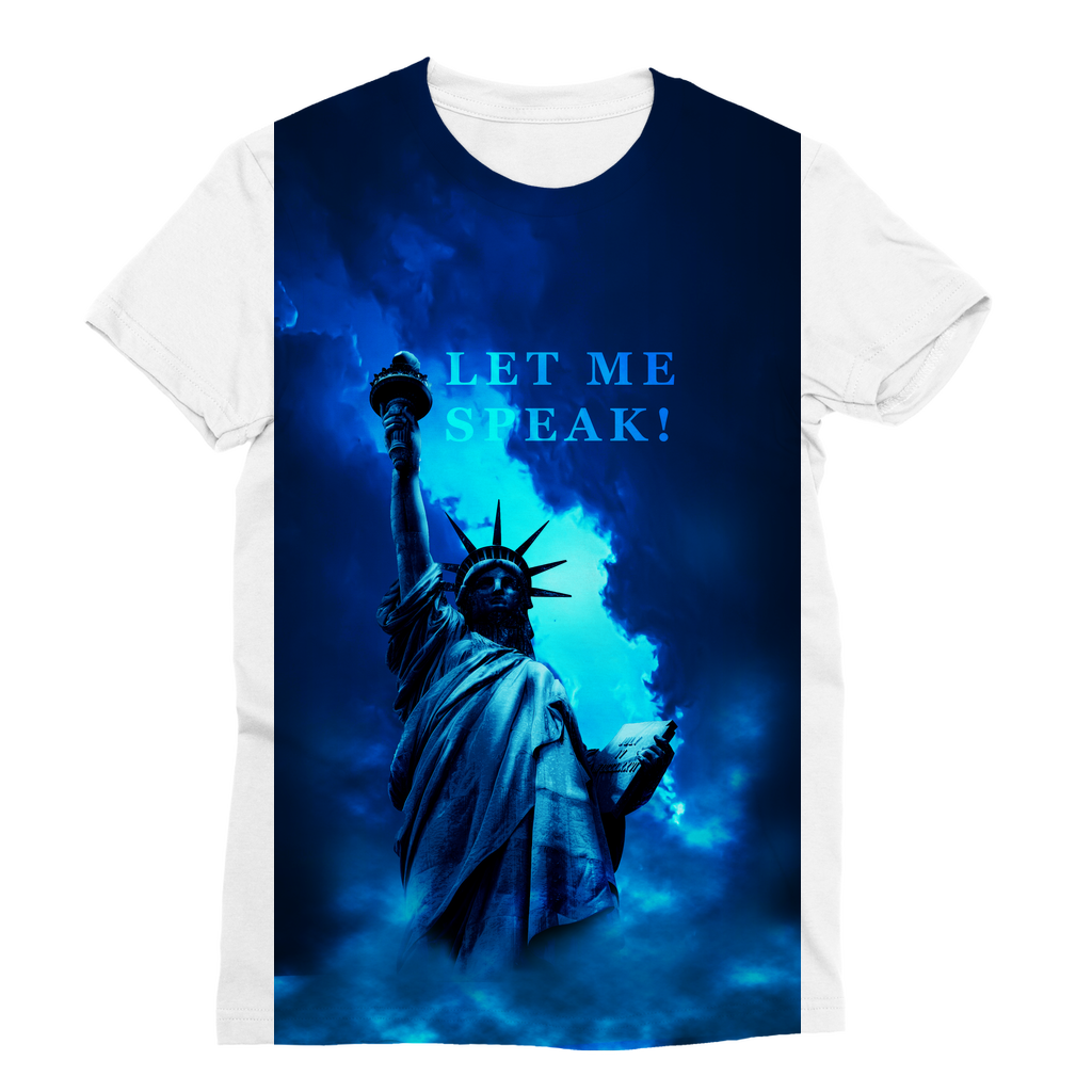 Lady Liberty Classic Sublimation Women's T-Shirt