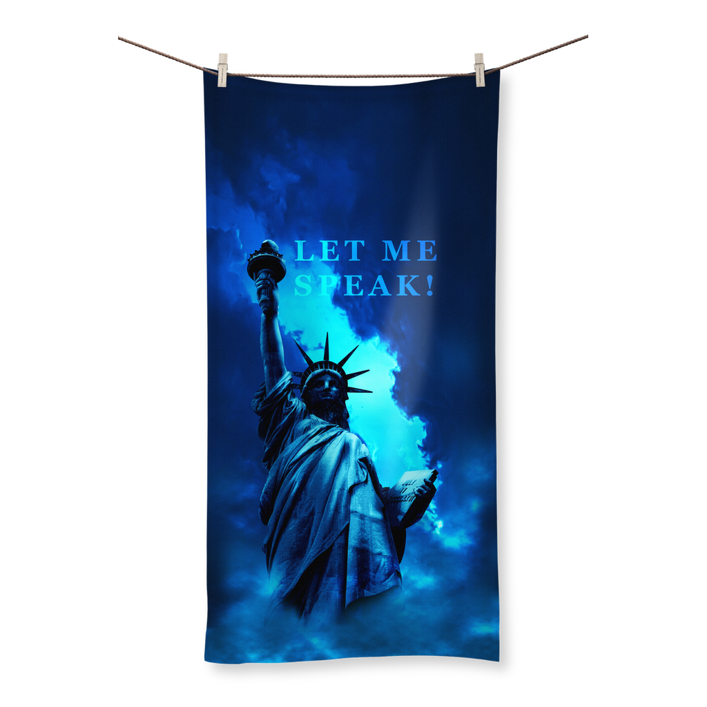 Lady Liberty Sublimation All Over Towel