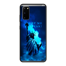 Carregar imagem no visualizador da galeria, Lady Liberty Back Printed Black Soft Phone Case
