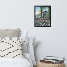 Load image into Gallery viewer, Framed photo paper poster
